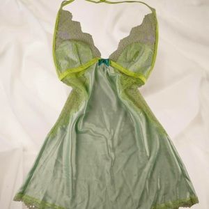 Victoria’s Secret slip dress. Gorgeous lace, exposed back